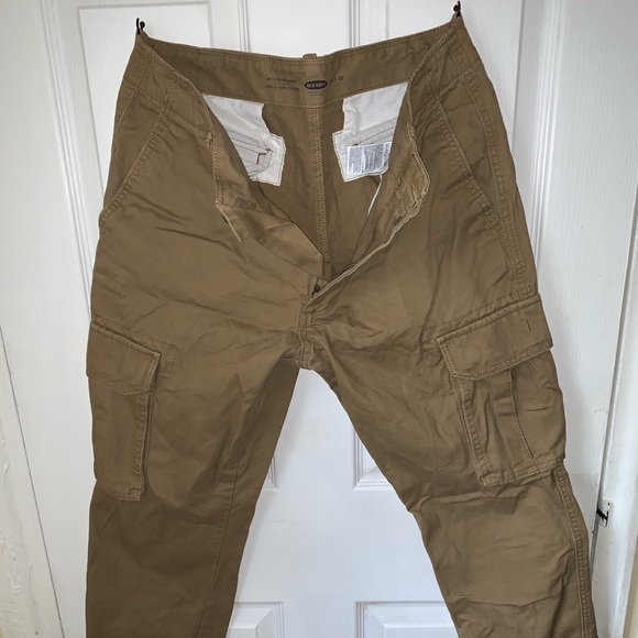 old navy broken in cargo pants